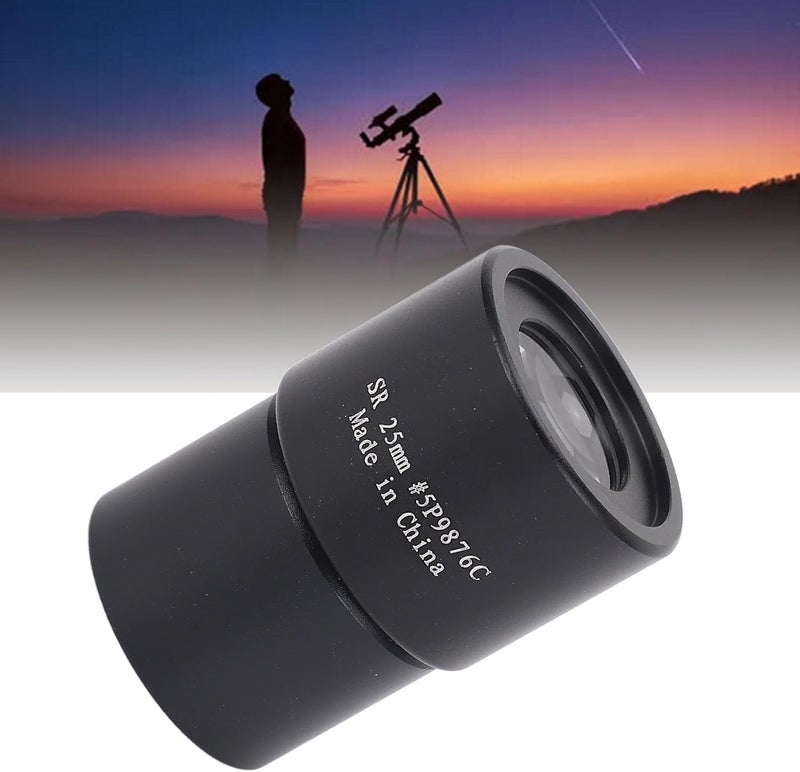 Yoidesu عدسة تلسكوب 0.965 بوصة 5 مم، زجاج بصري عالي الدقة سبائك الألمنيوم عالية الضوء مطلية باللون الأخضر استبدال عدسة التلسكوب، ملحقات التلسكوب - Image 4